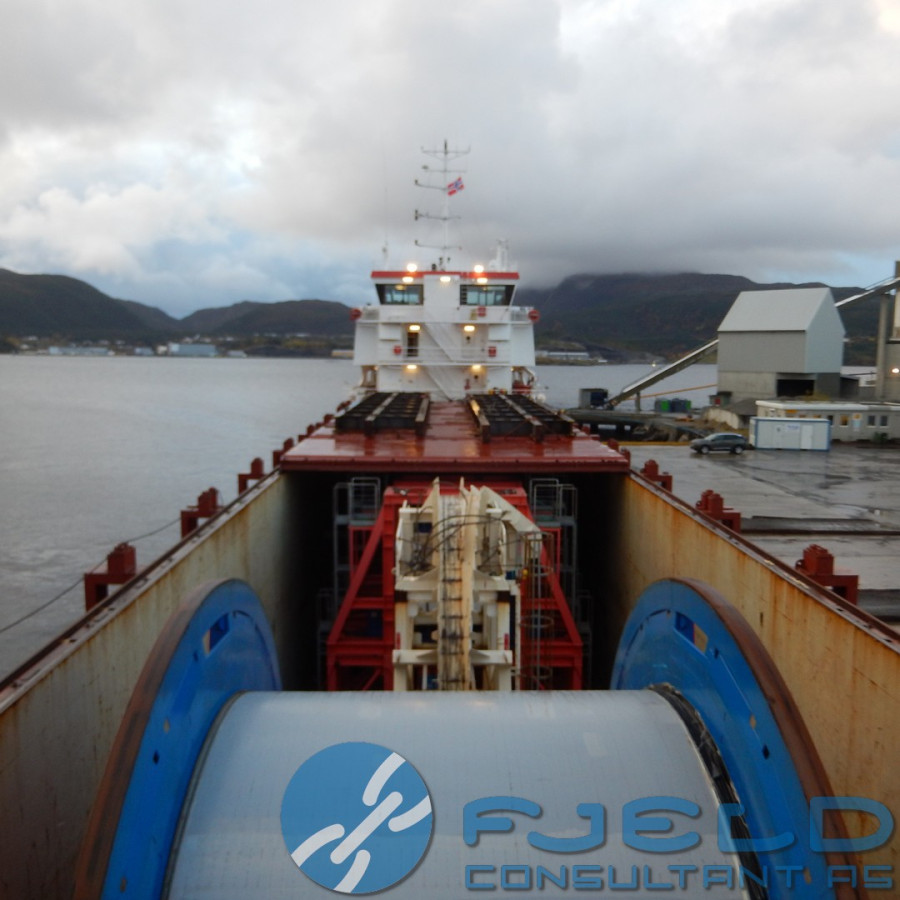 TechnipFMC cargo, Kristiansund - Aagotnes - Peterhead - Le Trait, MV Peak Bordeaux, Oct, 2017