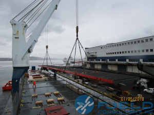  Nygardstangen Bridge, Stettin - Bergen, MV Eemslift Nellie, April-May, 2018